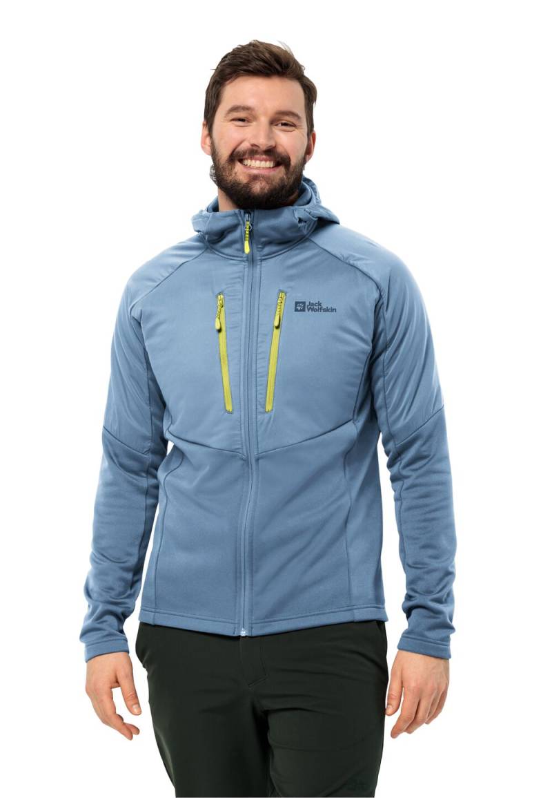 Jack Wolfskin Fleecejacke Herren Alpgrat Pro Ins FZ Men XL elemental blue elemental blue von Jack Wolfskin