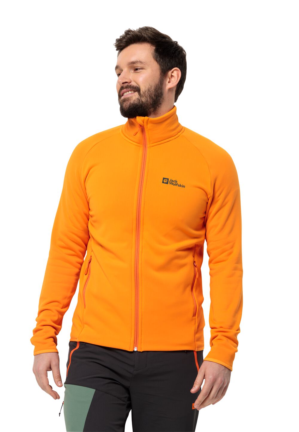 Jack Wolfskin Fleecejacke Herren Baiselberg FZ Men S orange dragon fire von Jack Wolfskin