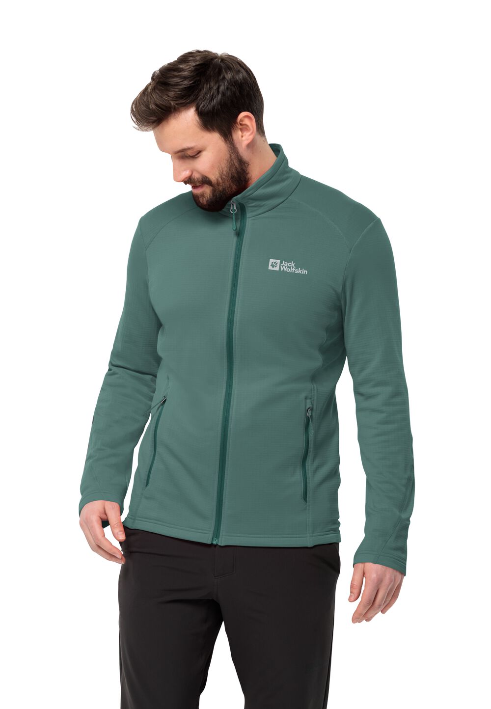 Jack Wolfskin Fleecejacke Herren Kolbenberg FZ Men S jade green jade green von Jack Wolfskin