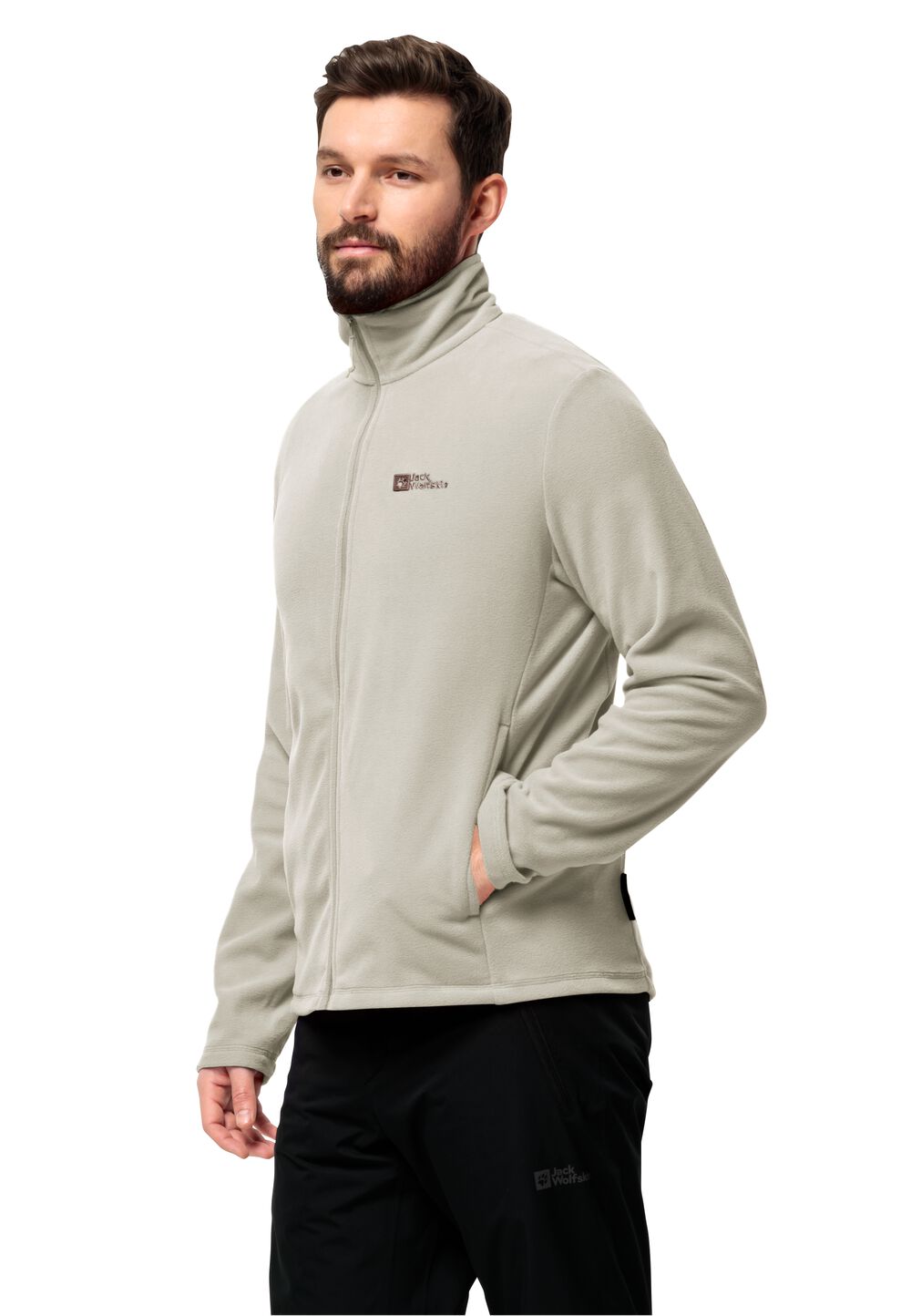 Jack Wolfskin Fleecejacke Herren Taunus FZ Men 2XL seal seal Jack Wolfskin Fleecejacke Herren Taunus FZ Men 2XL seal seal von Jack Wolfskin