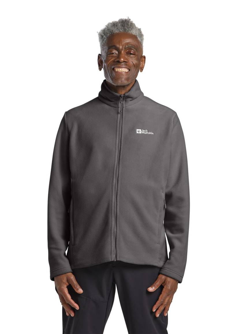 Jack Wolfskin Fleecejacke Herren Winterstein FZ Men L slate slate von Jack Wolfskin