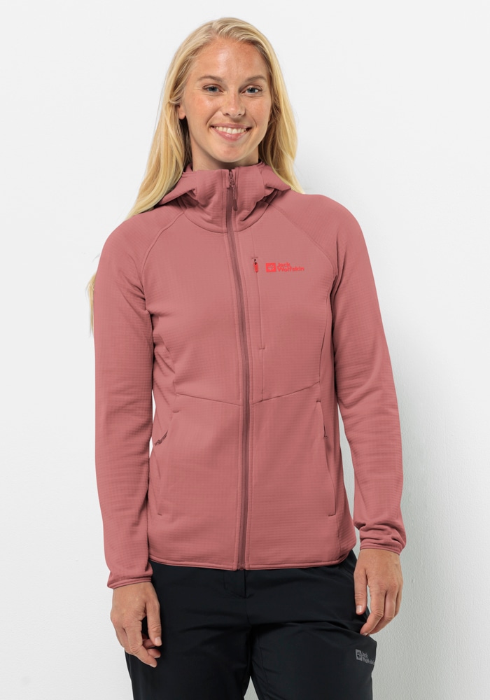 Jack Wolfskin Fleecejacke »KOLBENBERG HOODED FZ W«, mit Kapuze Jack Wolfskin Fleecejacke »KOLBENBERG HOODED FZ W«, mit Kapuze von Jack Wolfskin