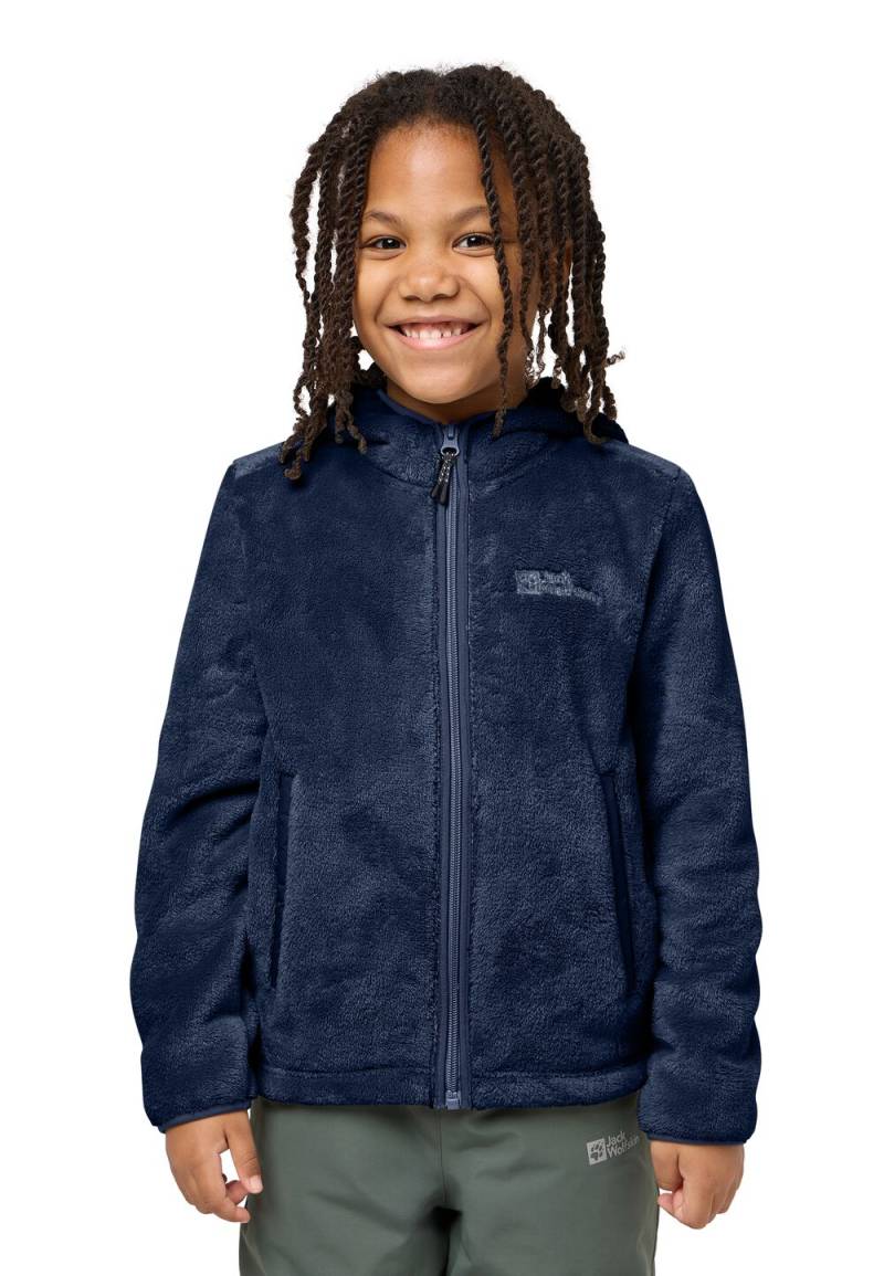 Jack Wolfskin Fleecejacke Mädchen Nepali Jacket Girls 104 blau night blue von Jack Wolfskin