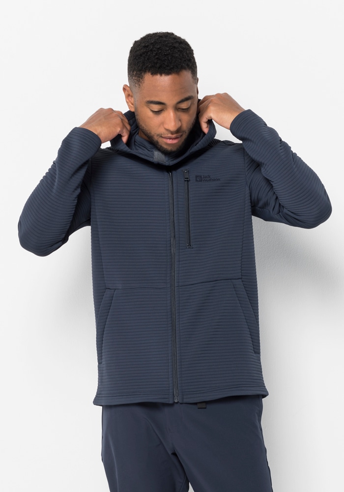 Jack Wolfskin Fleecejacke »MODESTO HOODED JKT MEN«, mit Kapuze von Jack Wolfskin