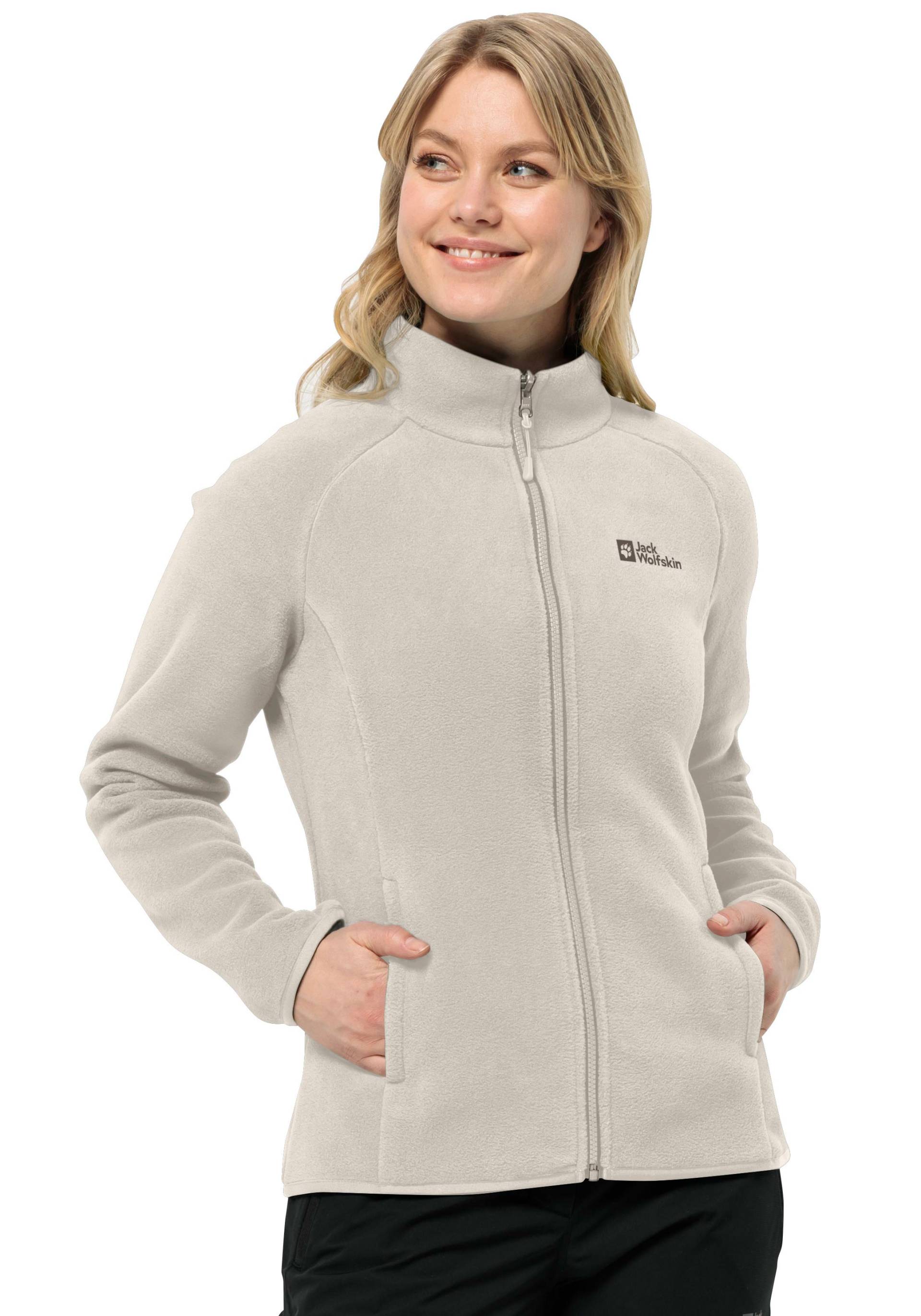 Jack Wolfskin Fleecejacke »MOONRISE FZ W«, mit kurzem Systemreissverschluss für Wanderungen Jack Wolfskin Fleecejacke »MOONRISE FZ W«, mit kurzem Systemreissverschluss für Wanderungen von Jack Wolfskin
