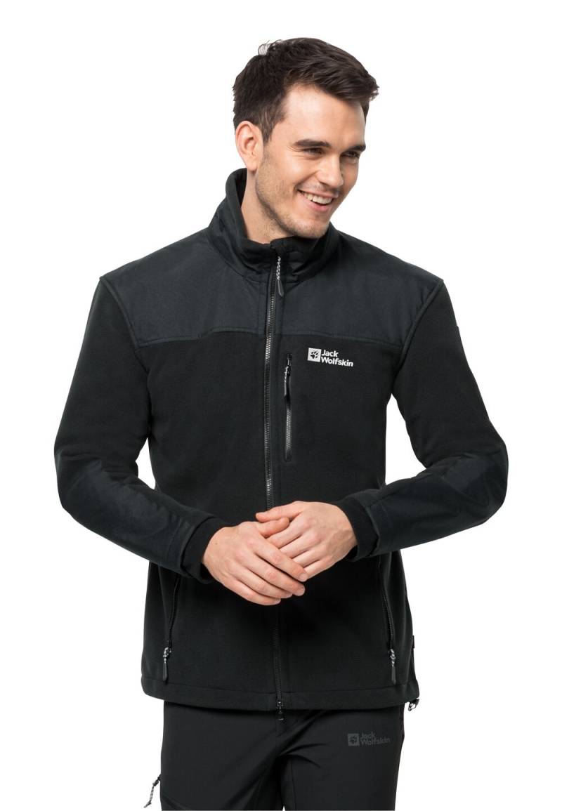 Jack Wolfskin Fleecejacke Herren Blizzard FZ Men M schwarz black von Jack Wolfskin