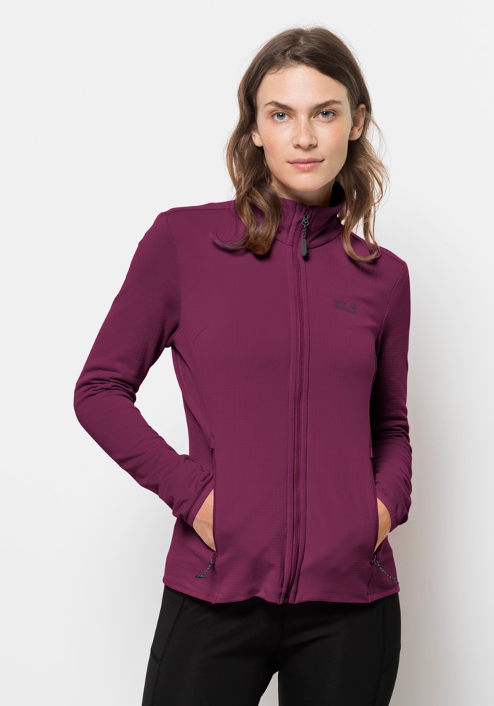 Jack Wolfskin Fleecejacke »PEAK GRID FLEECE W« von Jack Wolfskin