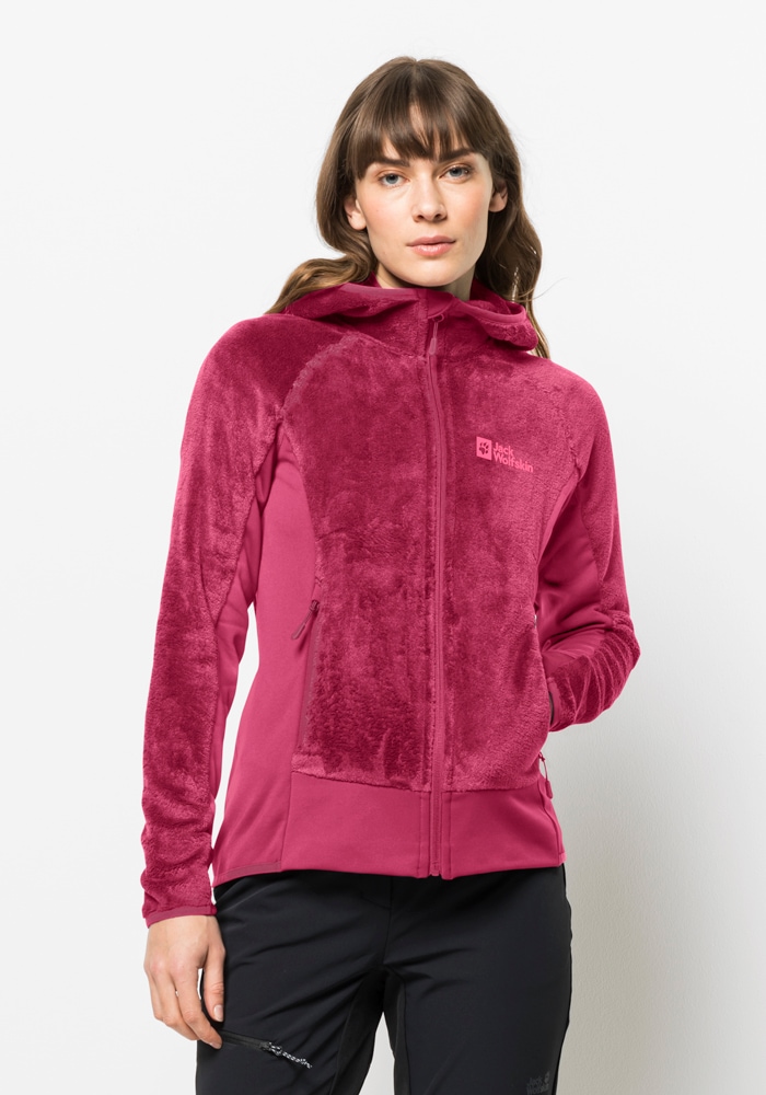 Jack Wolfskin Fleecejacke »ROTWAND HOODED FZ W«, mit Kapuze von Jack Wolfskin