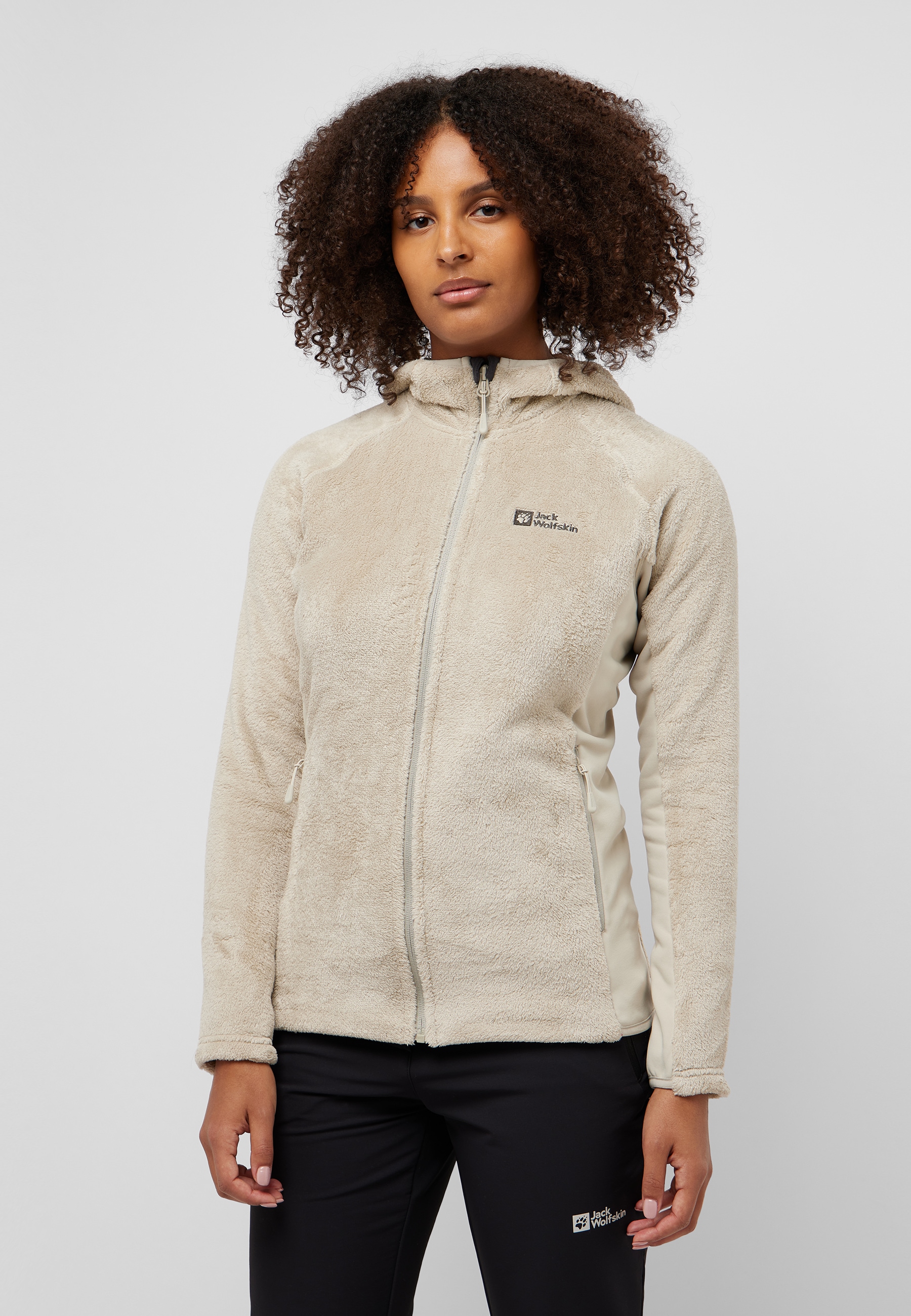 Jack Wolfskin Fleecejacke »ROTWAND HOODED FZ W«, mit Kapuze Jack Wolfskin Fleecejacke »ROTWAND HOODED FZ W«, mit Kapuze von Jack Wolfskin