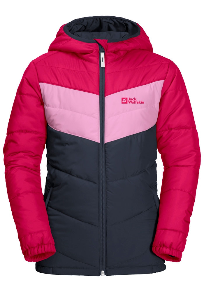 Jack Wolfskin Fleecejacke »THREE HILLS JACKET KIDS«, mit Kapuze von Jack Wolfskin