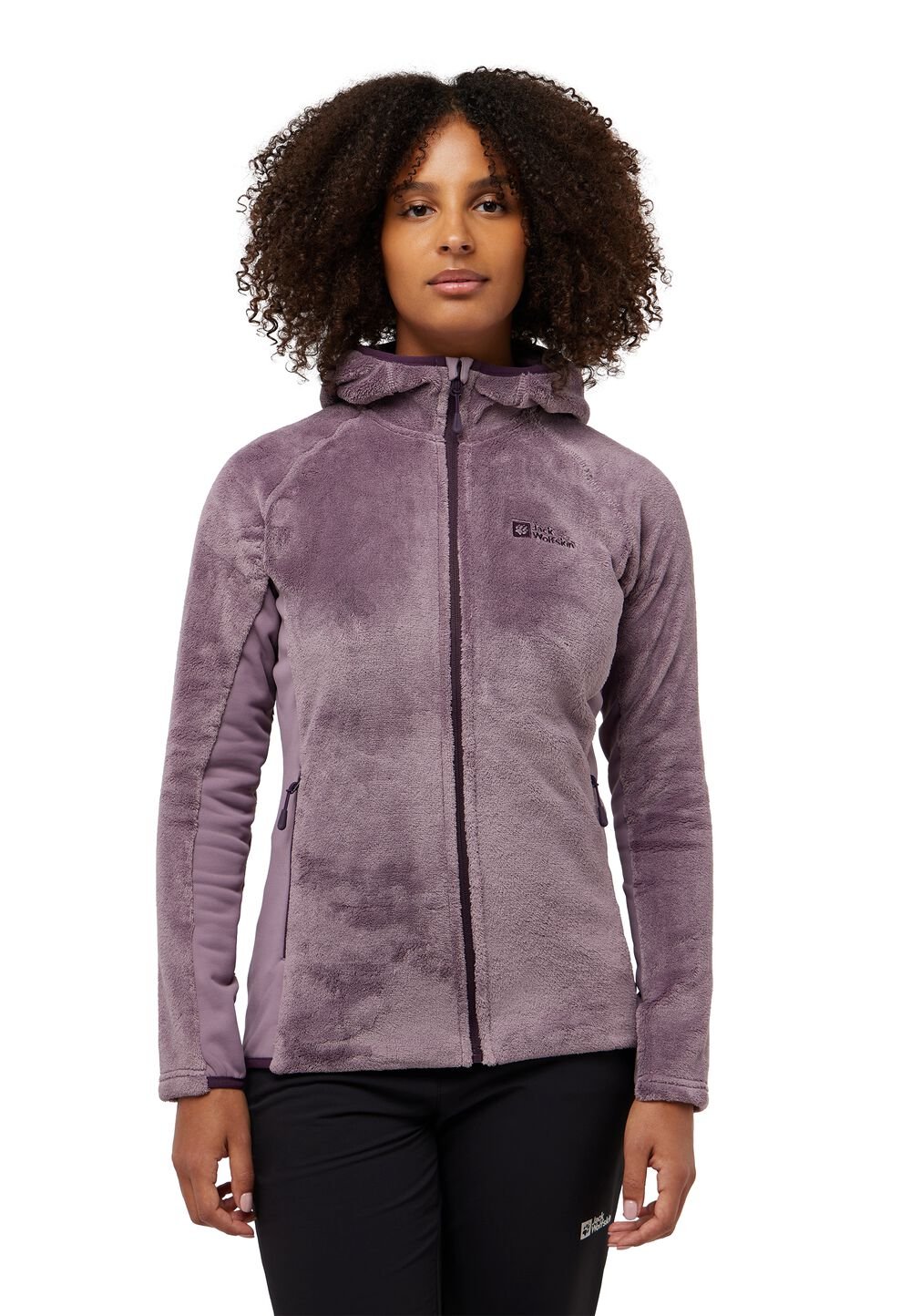 Jack Wolfskin Fleecejacke mit Kapuze Damen Rotwand Hooded FZ Women XS wild blossom wild blossom Jack Wolfskin Fleecejacke mit Kapuze Damen Rotwand Hooded FZ Women XS wild blossom wild blossom von Jack Wolfskin