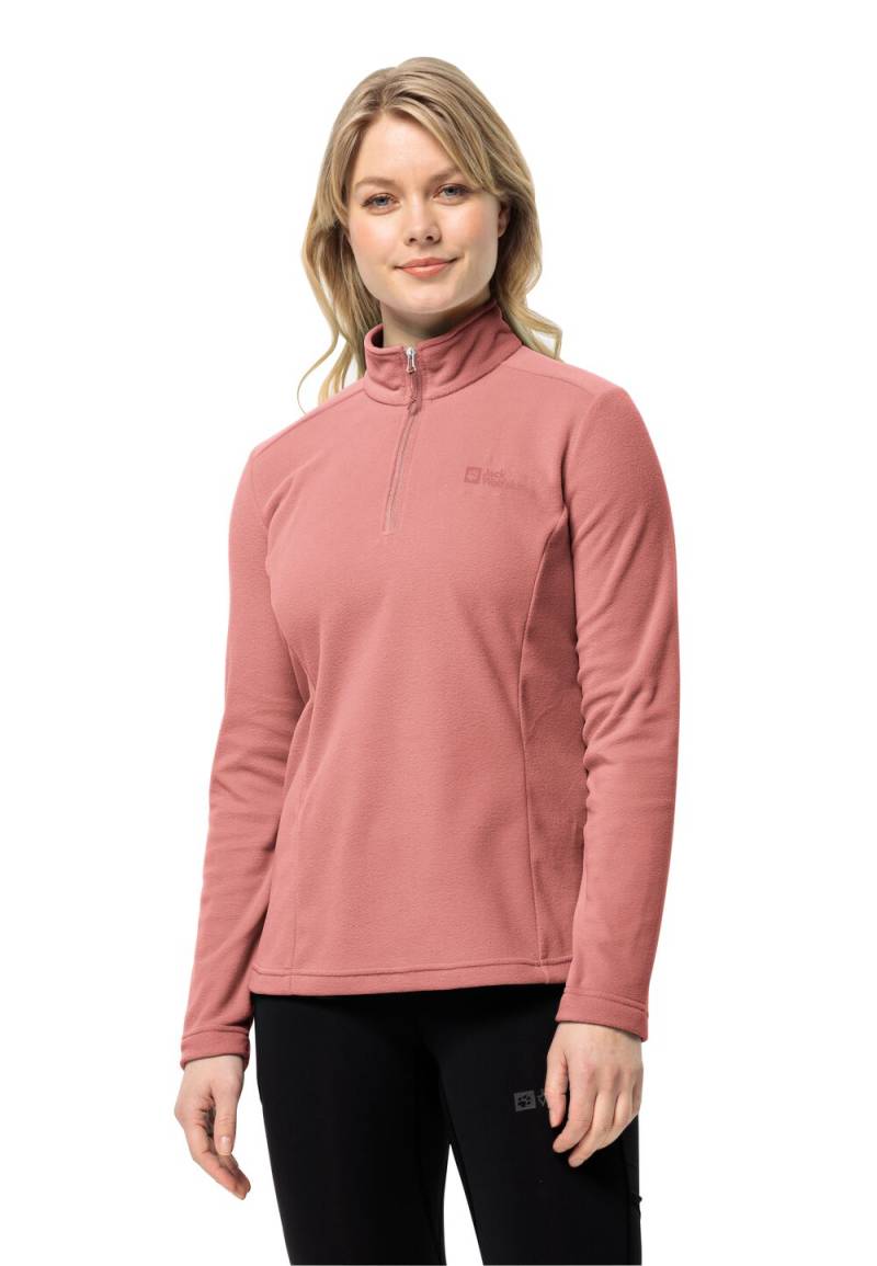 Jack Wolfskin Fleecepullover Damen Taunus HZ Women 2XL mineral red mineral red von Jack Wolfskin