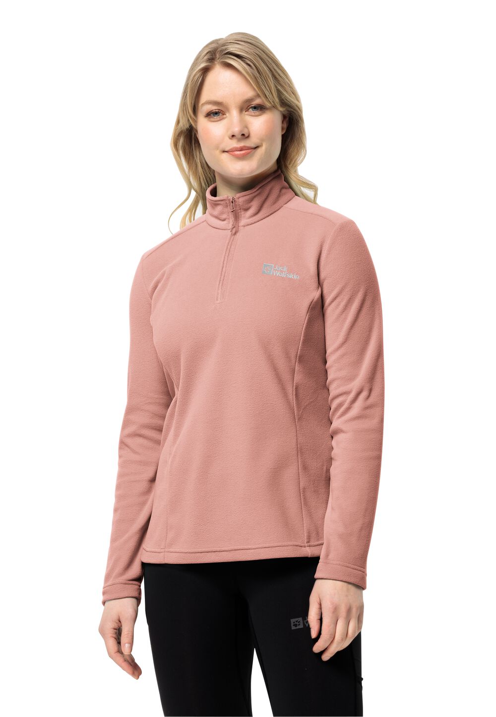 Jack Wolfskin Fleecepullover Damen Taunus HZ Women XL braun rose dawn von Jack Wolfskin