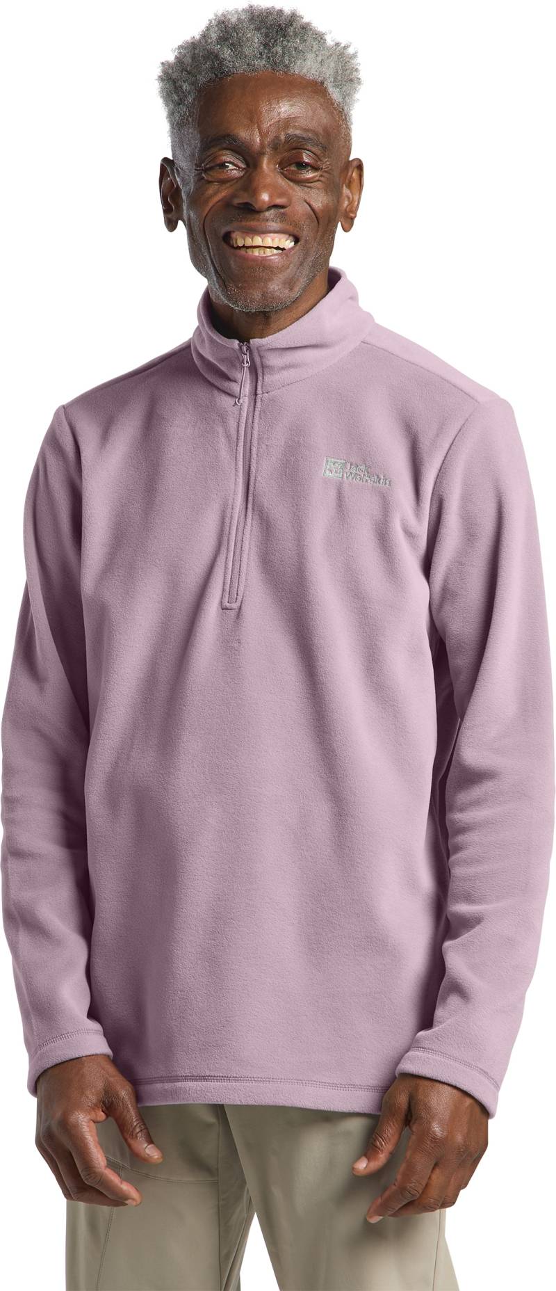 Jack Wolfskin Fleecepullover »TAUNUS HZ M«, aus recyceltem Polyester, atmungsaktiv von Jack Wolfskin