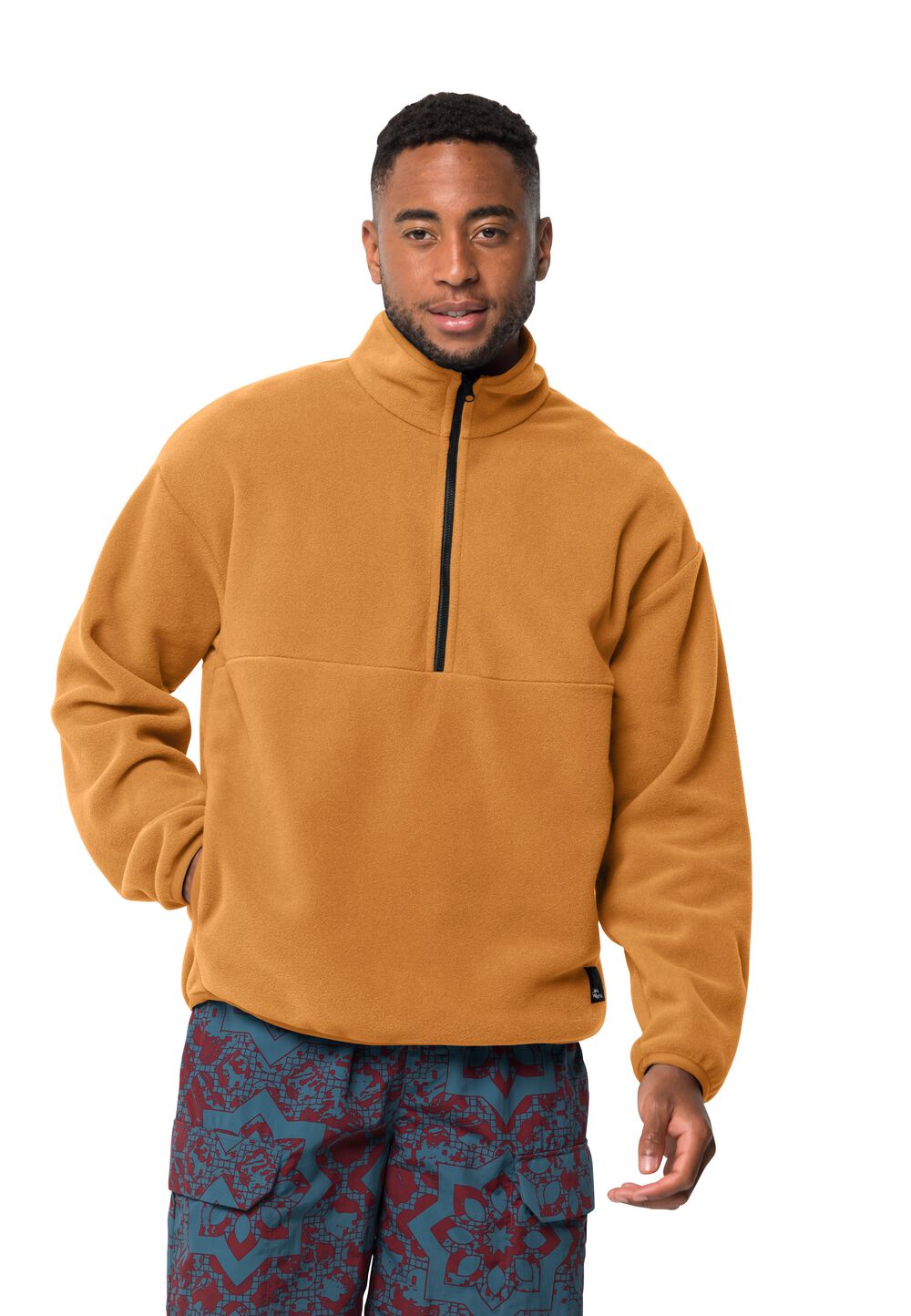 Jack Wolfskin Fleecepullover Unisex Bockenheim Fleece XS maroccan gold maroccan gold von Jack Wolfskin