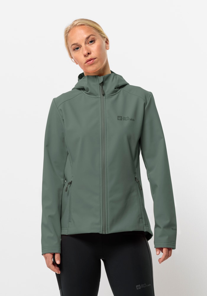 Jack Wolfskin Funktionsjacke »BORNBERG HOODY W«, mit Kapuze von Jack Wolfskin