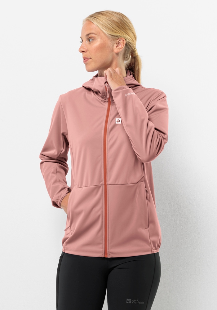 Jack Wolfskin Funktionsjacke »FELDBERG HOODY W«, mit Kapuze von Jack Wolfskin