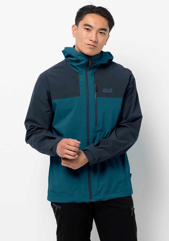 Jack Wolfskin Funktionsjacke »GO HIKE JACKET M«, mit Kapuze von Jack Wolfskin