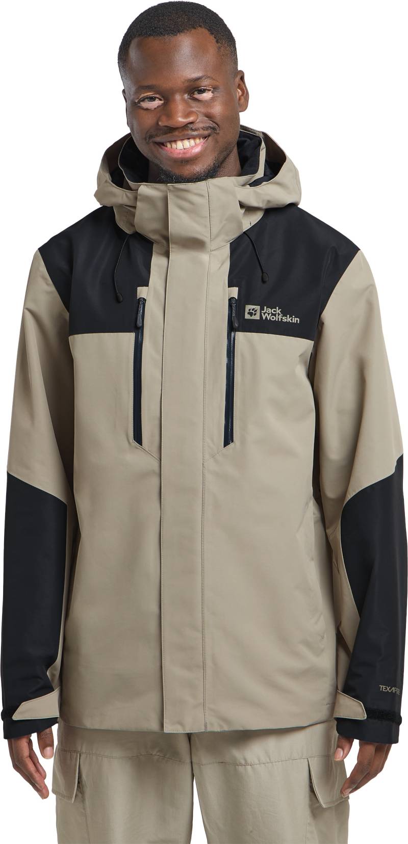 Jack Wolfskin Funktionsjacke »JASPER 2L JKT M«, mit Kapuze, wasserdicht, winddicht, atmungsaktiv von Jack Wolfskin