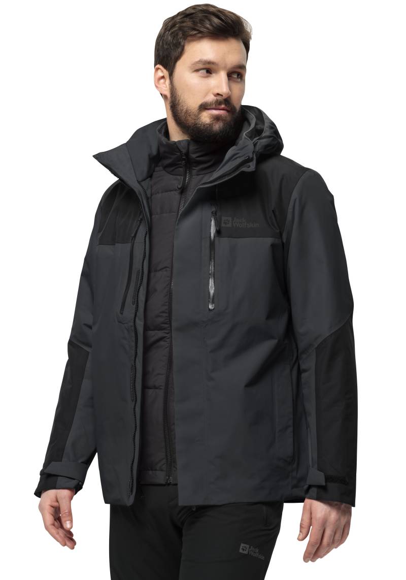 Jack Wolfskin Funktionsjacke »JASPER 3IN1 JKT M«, mit Kapuze von Jack Wolfskin