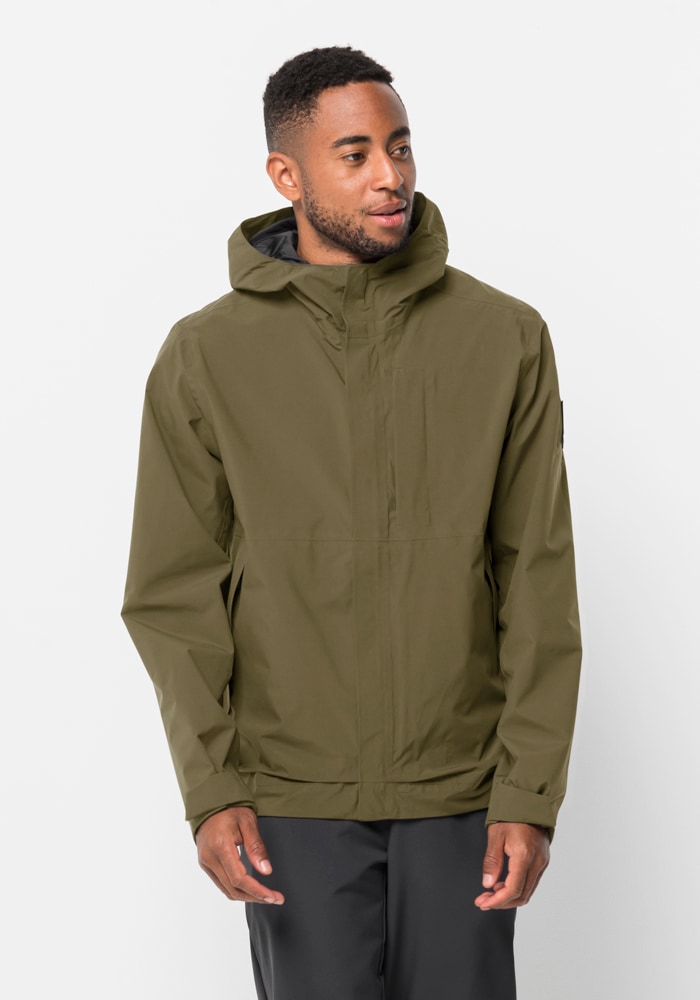 Jack Wolfskin Funktionsjacke »MAINKAI JKT M«, mit Kapuze von Jack Wolfskin