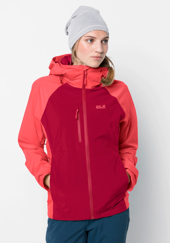 Jack Wolfskin Funktionsjacke »MOUNT EMIN JKT W«, mit Kapuze von Jack Wolfskin