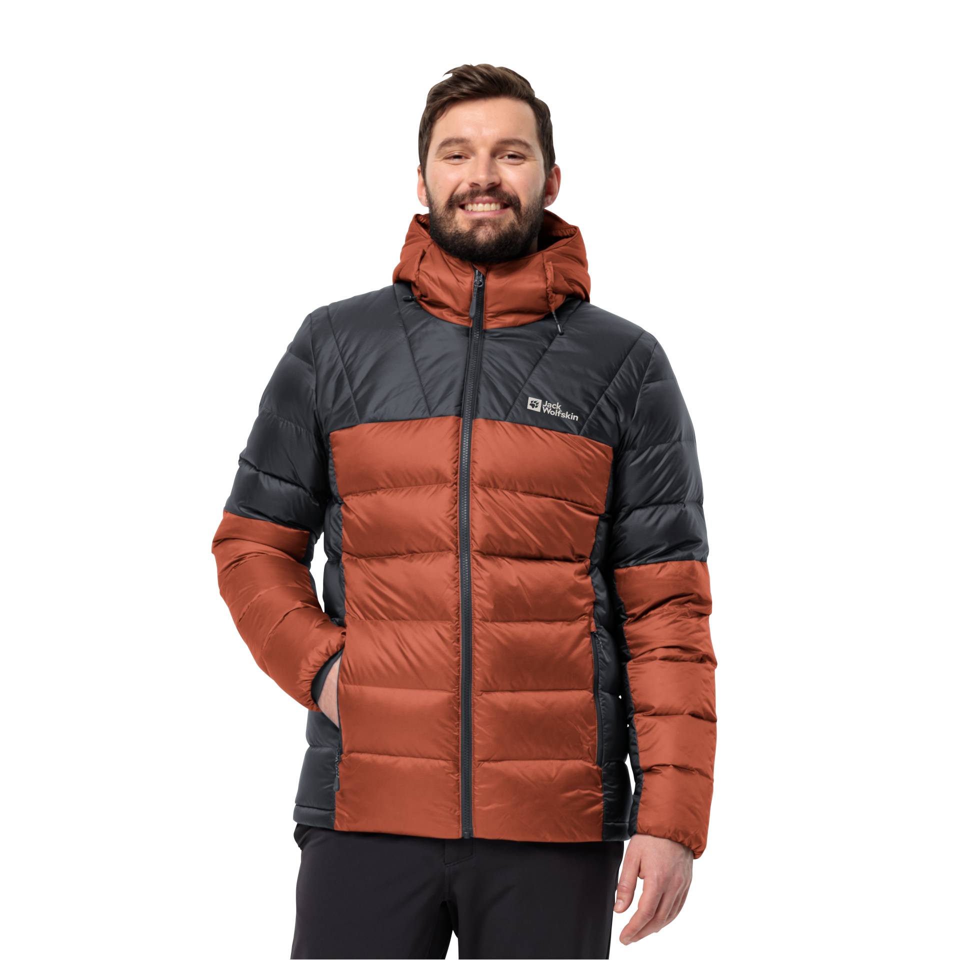 Jack Wolfskin Funktionsjacke »NEBELHORN DOWN HOODY M«, mit Kapuze von Jack Wolfskin