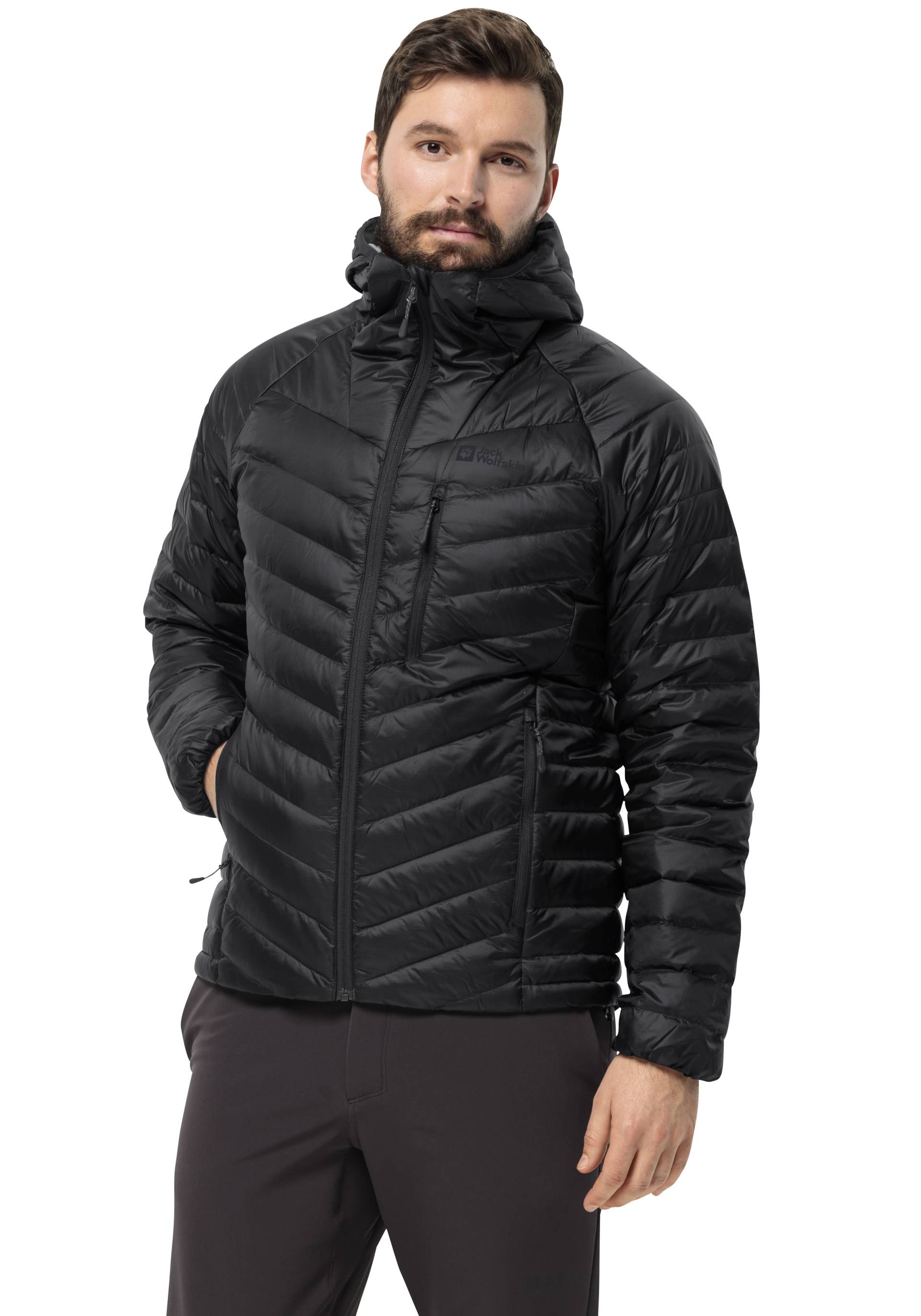 Jack Wolfskin Funktionsjacke »PASSAMANI DOWN HOODY M«, mit Kapuze von Jack Wolfskin