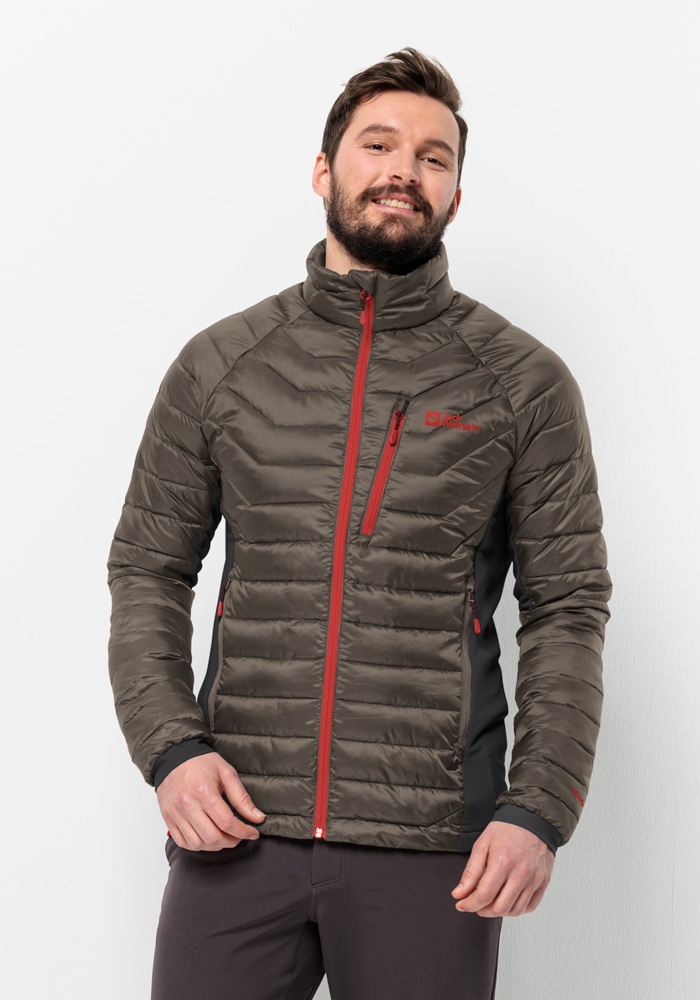 Jack Wolfskin Funktionsjacke »ROUTEBURN PRO INS JKT M«, mit Kapuze von Jack Wolfskin