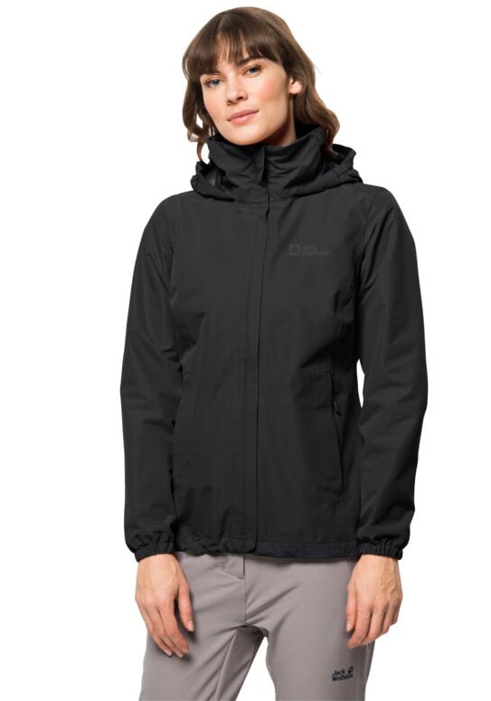 Jack Wolfskin Funktionsjacke »STORMY POINT 2L JKT W«, mit Kapuze von Jack Wolfskin