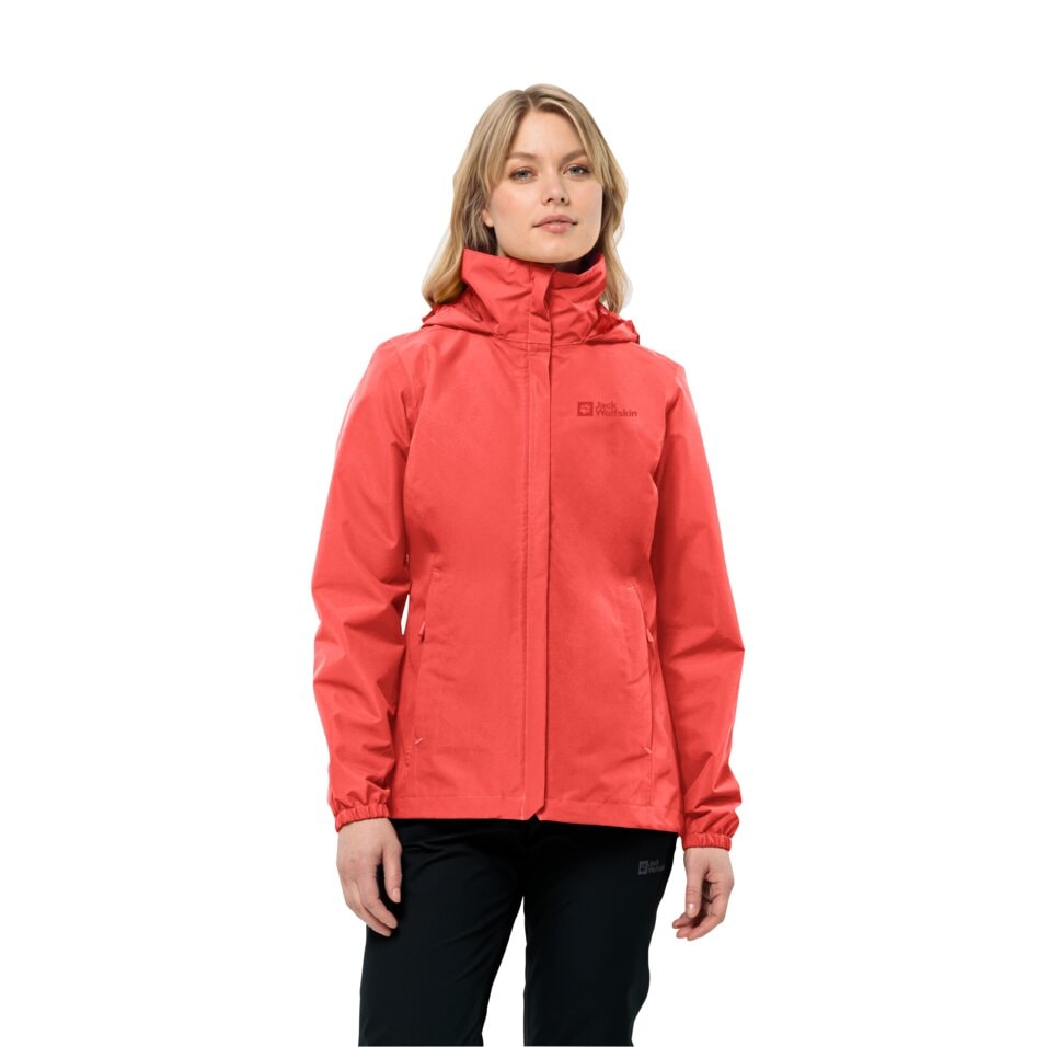 Jack Wolfskin Funktionsjacke »STORMY POINT 2L JKT W«, mit Kapuze von Jack Wolfskin