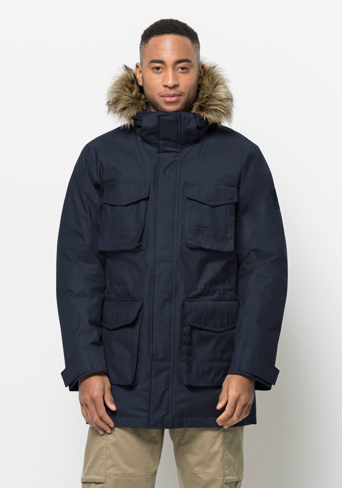 Jack Wolfskin Funktionsparka »WINTERFROST DOWN PARKA M«, mit Kapuze von Jack Wolfskin