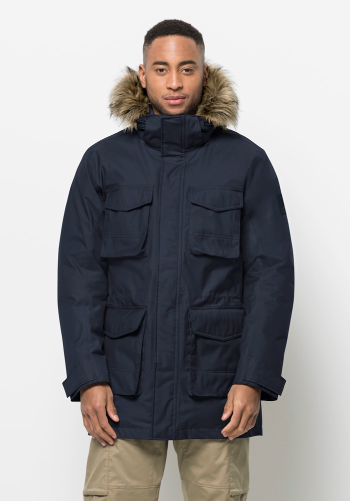 Jack Wolfskin Funktionsparka »WINTERFROST DOWN PARKA M«, mit Kapuze von Jack Wolfskin
