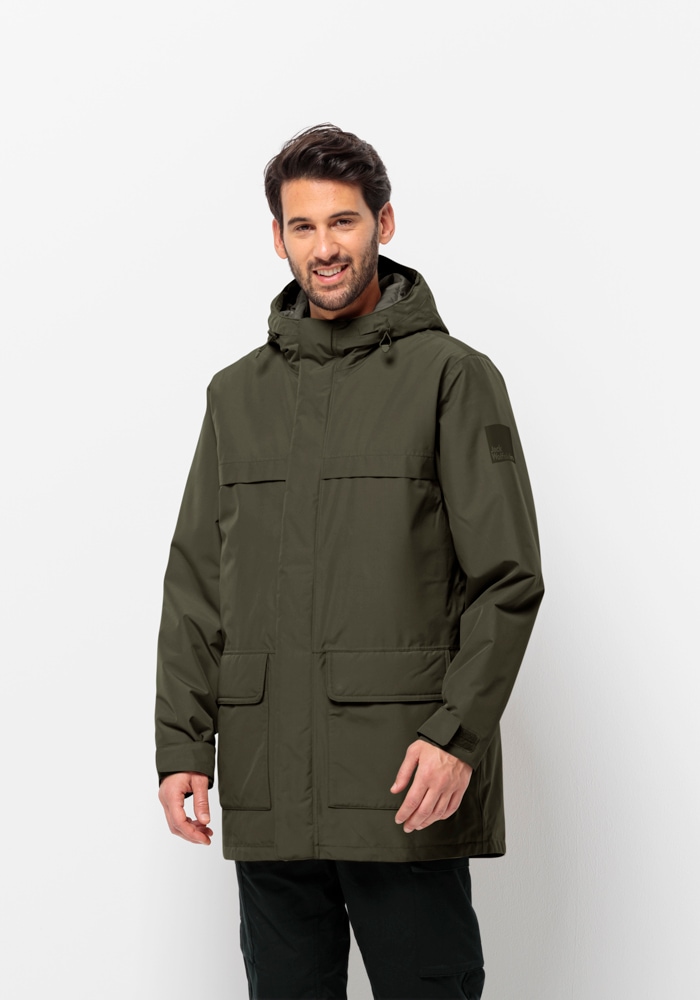 Jack Wolfskin Funktionsparka »WINTERLAGER PARKA M«, mit Kapuze von Jack Wolfskin