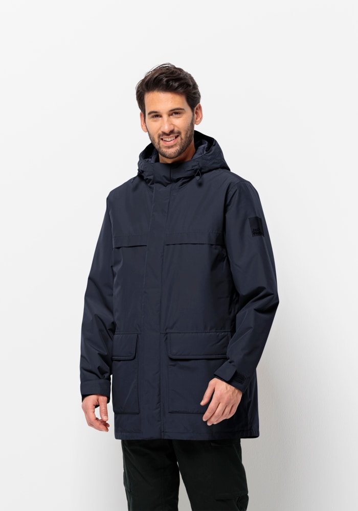 Jack Wolfskin Funktionsparka »WINTERLAGER PARKA M«, mit Kapuze von Jack Wolfskin