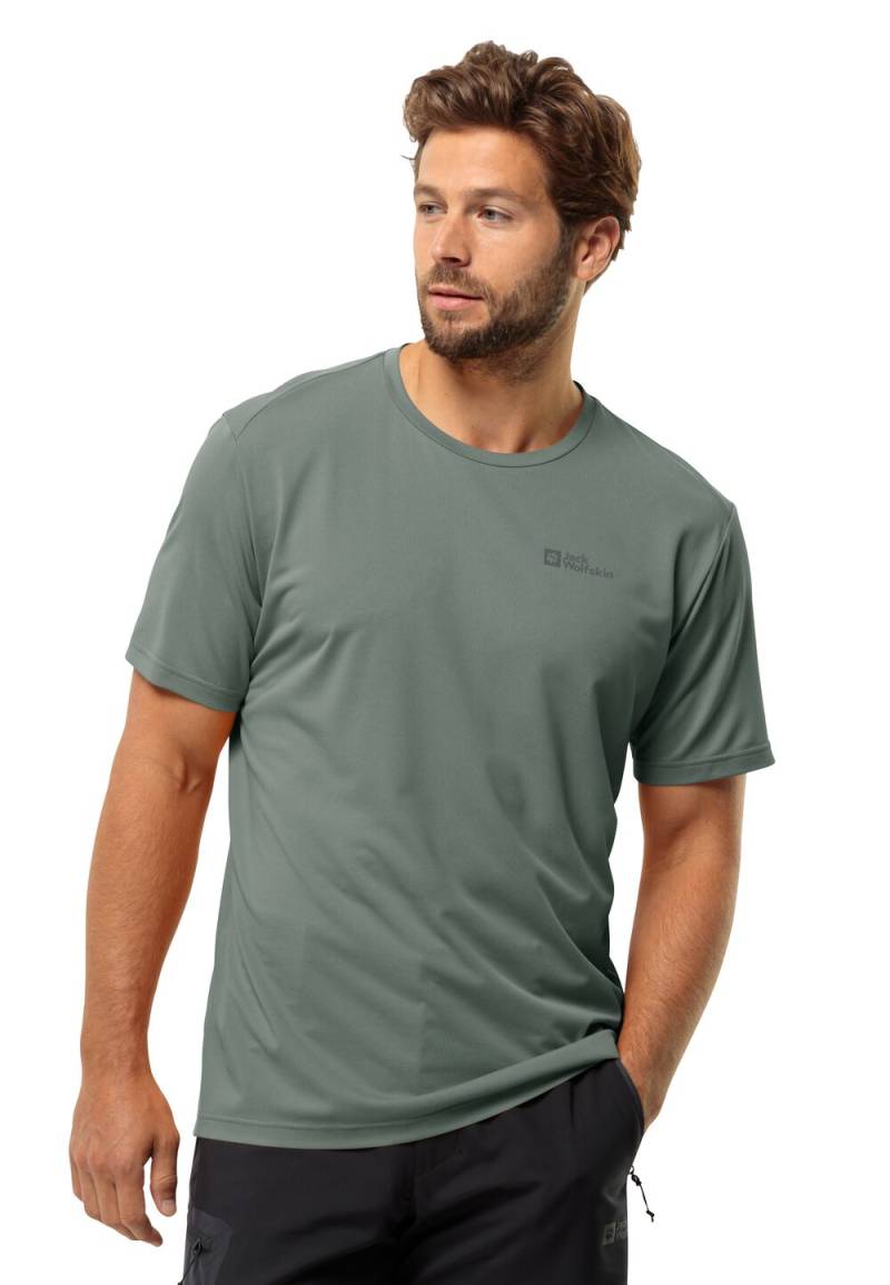 Jack Wolfskin Funktionsshirt Herren Delgami S|S Men S hedge green Hedge Green von Jack Wolfskin