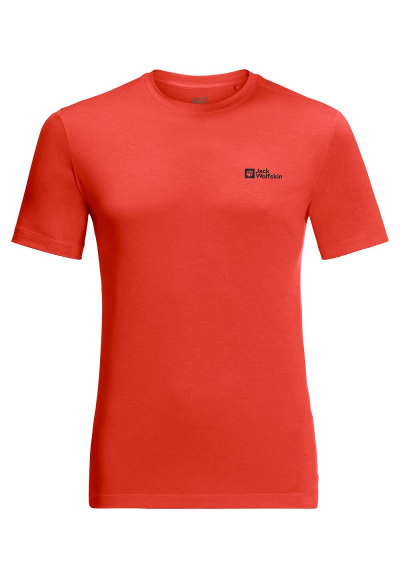 Jack Wolfskin Funktionsshirt Herren Hiking S/S Graphic T-Shirt Men XXL strong red strong red von Jack Wolfskin