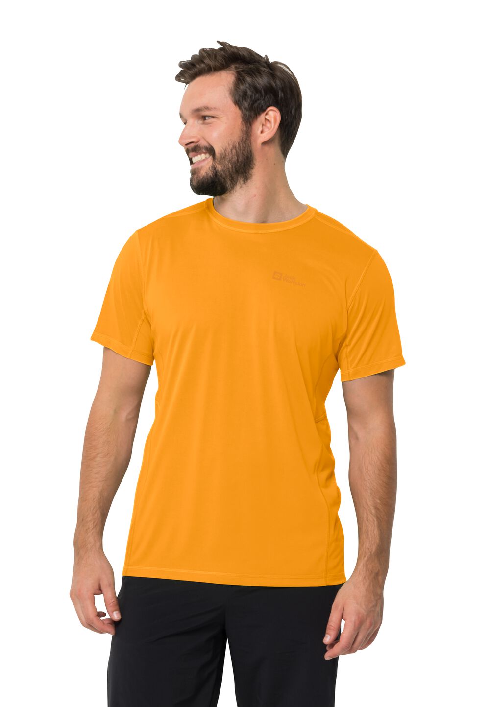 Jack Wolfskin Funktionsshirt Herren Prelight S/S Men L braun orange pop von Jack Wolfskin