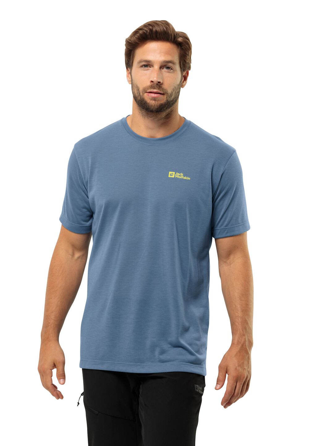 Jack Wolfskin Funktionsshirt Herren Vonnan S/S T-Shirt Men S elemental blue elemental blue von Jack Wolfskin