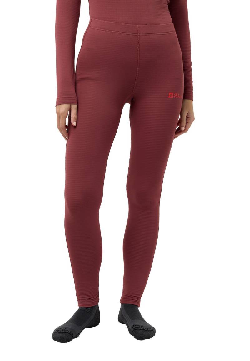 Jack Wolfskin Funktionsunterwäsche Damen Infinite Warm Pants Women M red ochre red ochre von Jack Wolfskin