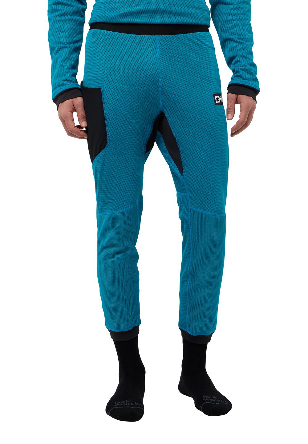 Jack Wolfskin Funktionsunterwäsche Herren Expdn Octa Pants Men L everest blue everest blue von Jack Wolfskin