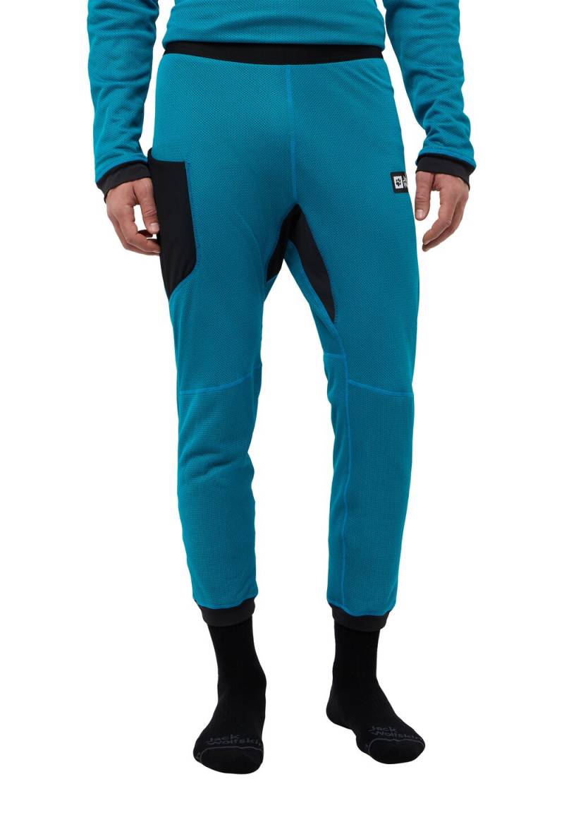 Jack Wolfskin Funktionsunterwäsche Herren Expdn Octa Pants Men L everest blue everest blue von Jack Wolfskin