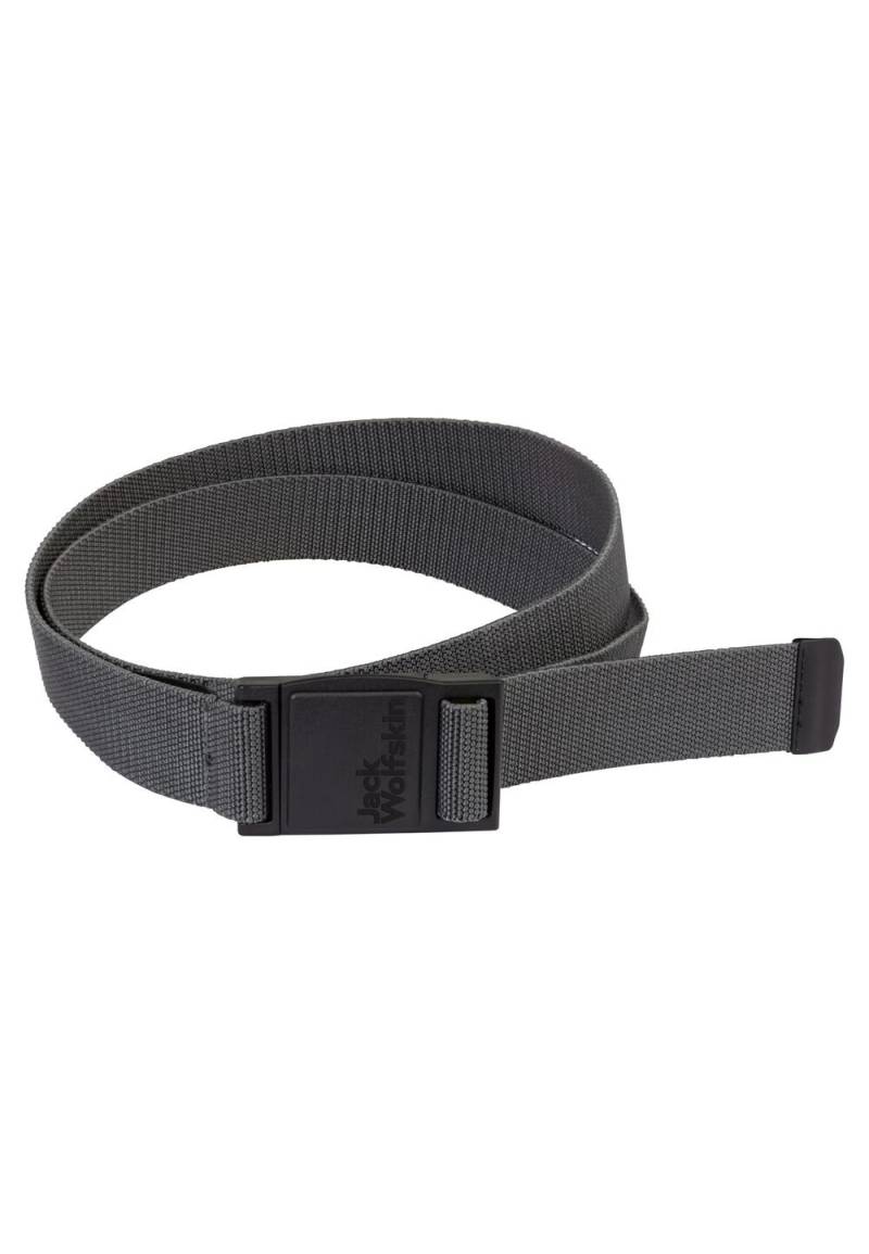 Jack Wolfskin Gürtel mit Magnetschnalle Magnetic Belts 45.5 dark grey Dark Grey von Jack Wolfskin