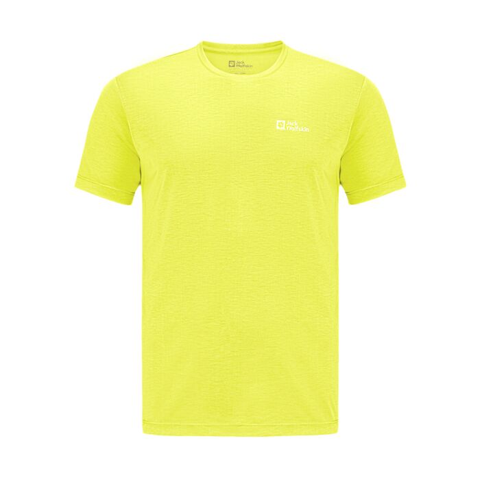 Jack Wolfskin Herren T-Shirt Vonnan, gelb von Jack Wolfskin