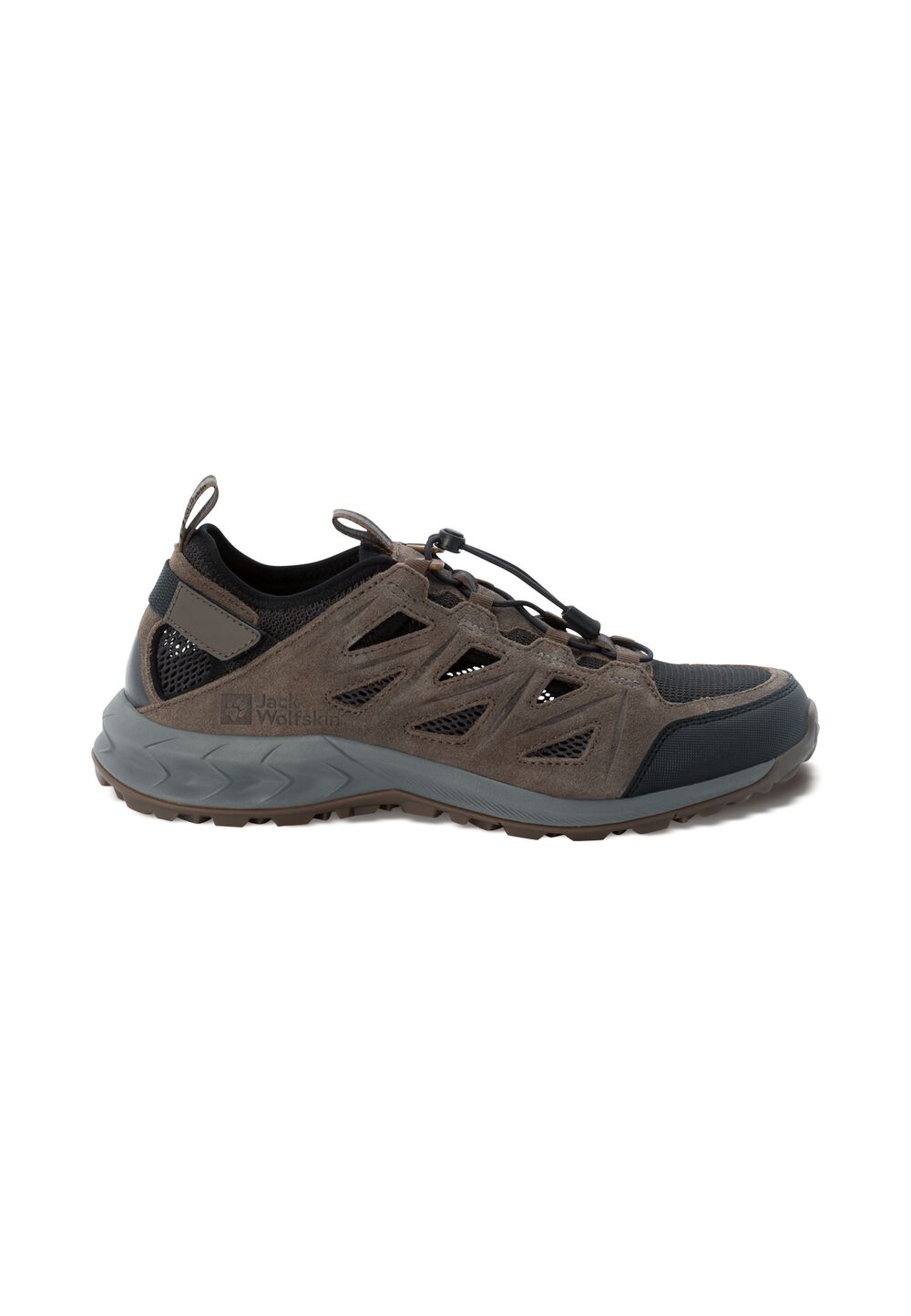 Jack Wolfskin Herren Wanderschuhe Woodland 2 Hybrid Low Men 41 brown / phantom brown / phantom von Jack Wolfskin