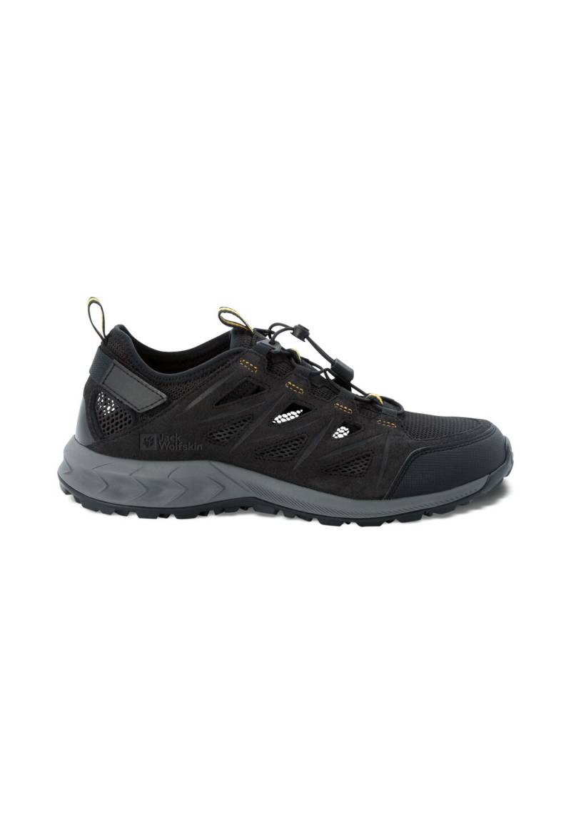 Jack Wolfskin Herren Wanderschuhe Woodland 2 Hybrid Low Men 48 schwarz phantom / burly yellow XT von Jack Wolfskin