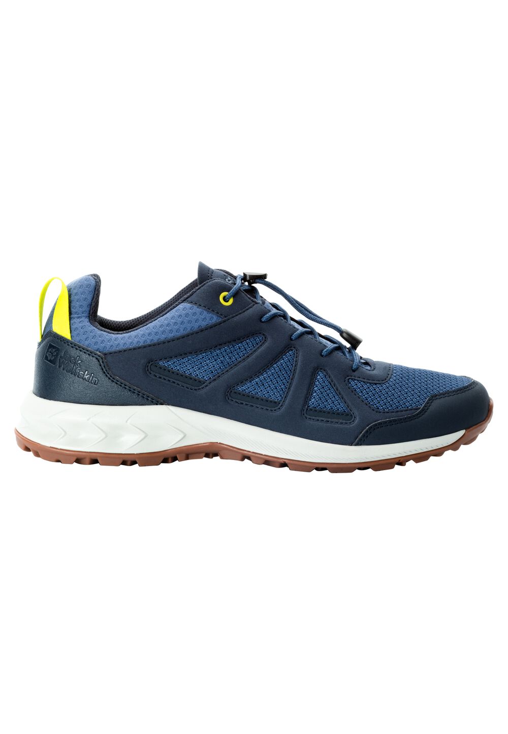 Jack Wolfskin Herren Wanderschuhe Woodland 2 Vent Support System Low Men 45 blau night blue von Jack Wolfskin