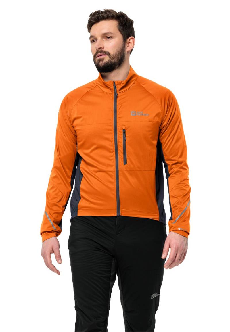 Jack Wolfskin Hochatmungsaktive Fahrradjacke Herren Morobbia Alpha Ins Jacket Men L blood orange blood orange von Jack Wolfskin