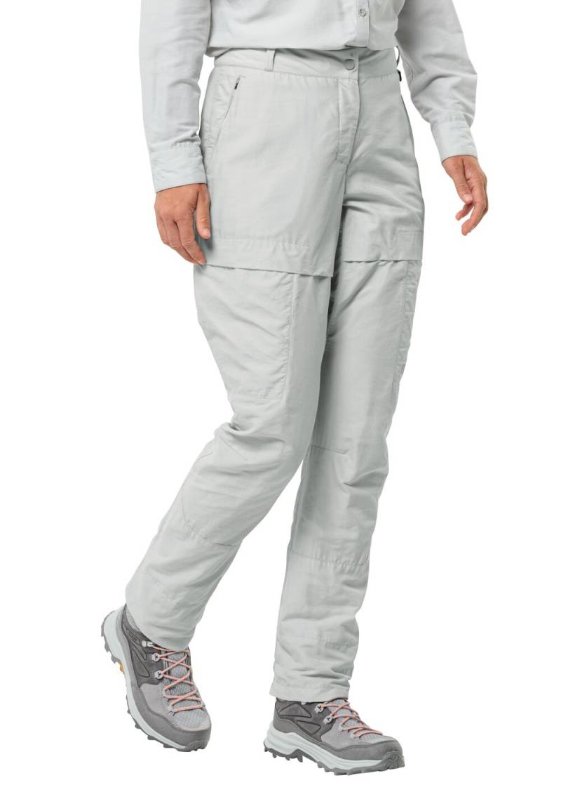 Jack Wolfskin Hose mit Mückenschutz Damen Barrier Pant Women 40 cool grey Cool Grey von Jack Wolfskin