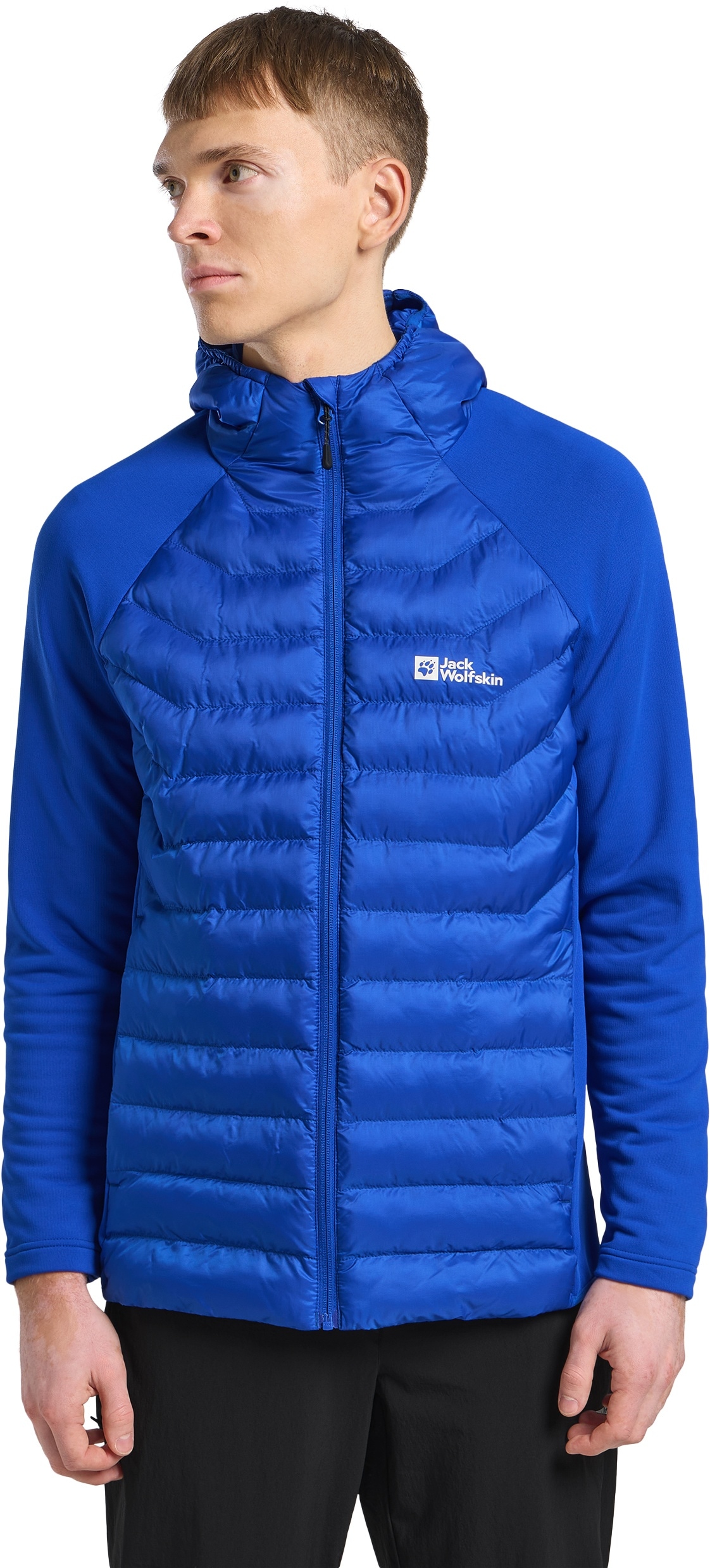 Jack Wolfskin Hybridjacke »ROUTEBURN PRO HYBRID M«, mit Kapuze von Jack Wolfskin